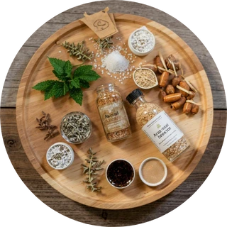 Sais terapêuticos para aliviar dor muscular e articular